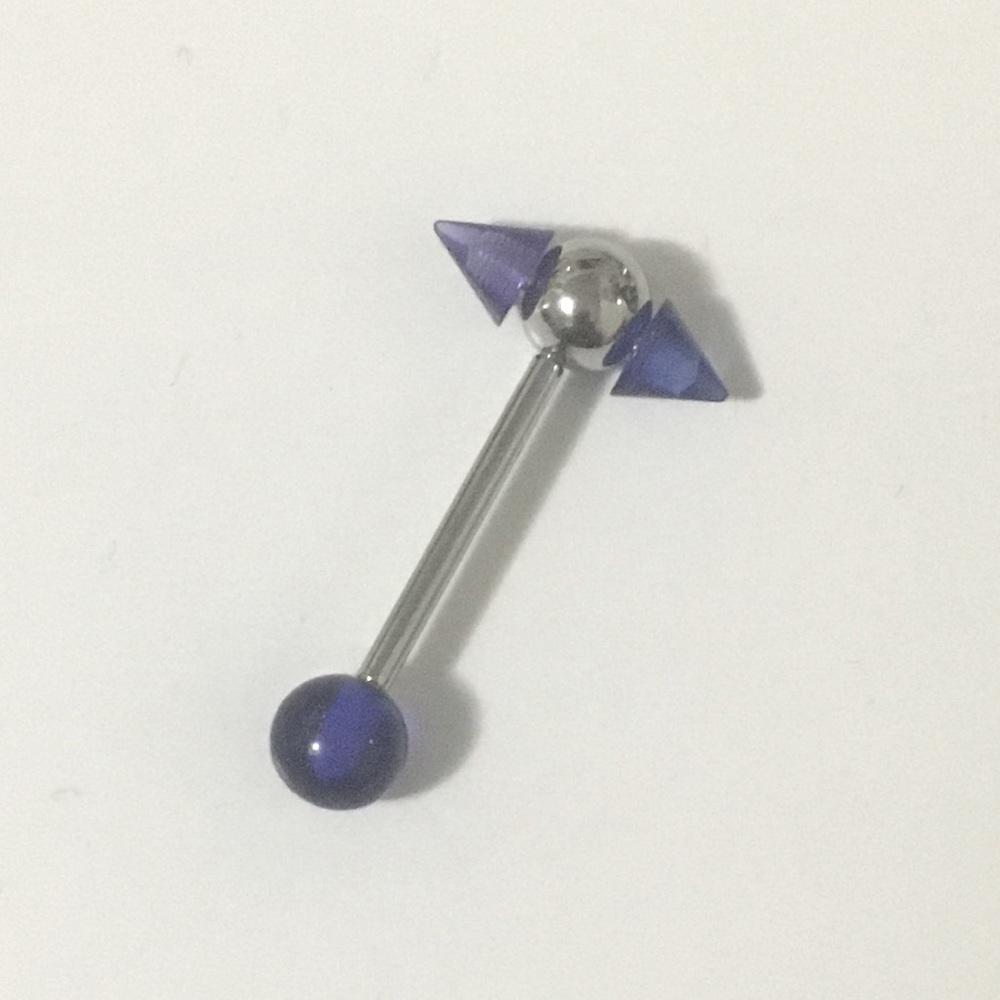 Barbell Cone Spike Body Jewelry